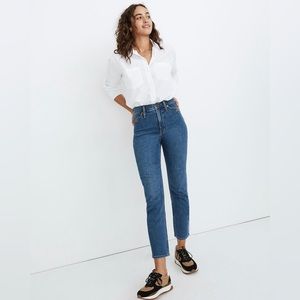 Madewell Perfect Vintage Crop Jean: Western Pocket edition